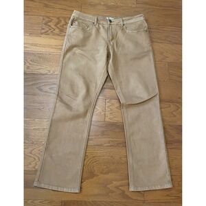 bulletprufe black mountain n.c. Mens 34x32 Brown Pants Denim Jeans